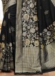 Art Silk Black Color Saree